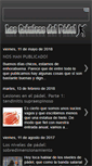 Mobile Screenshot of lascronicasdelpadel.com